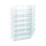 Trieur mural 6 cases Flexiplus Durable A4 paysage incolore