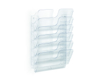 Trieur mural 6 cases Flexiplus Durable A4 paysage incolore