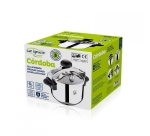 Olla Rápida a Presión Acero Inoxidable San Ignacio - 6 litros