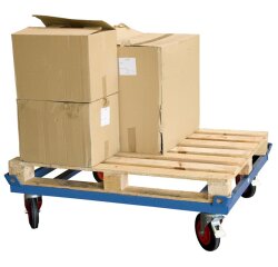 Rouleur de palettes 500 kg 1200 x 800 mm