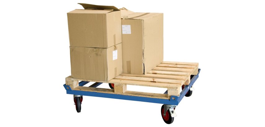 Rouleur de palettes 500 kg 1200 x 800 mm