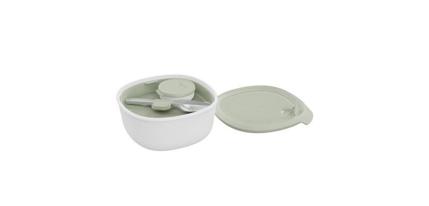 BergHOFF Boîte à lunch avec ensemble de couverts Sage