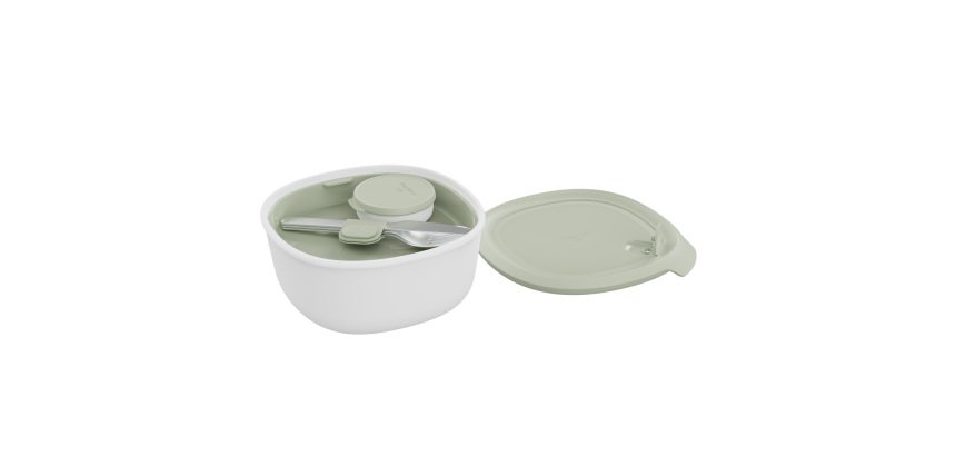 BergHOFF Boîte à lunch avec ensemble de couverts Sage