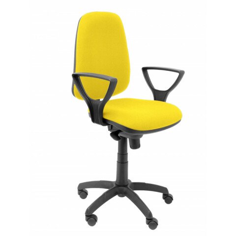 Tarancón tapizada brazos fijos - Amarillo