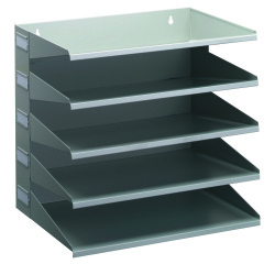 Trieur horizontal 5 compartiments DURABLE - gris