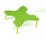 Fabiano Kids X-Shaped Table - Size T2 - Kindergarten