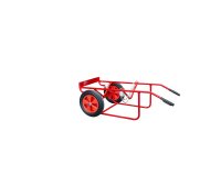Diable-chantier à fût 220 L 750 x 500 x 1290 mm roue caoutchouc