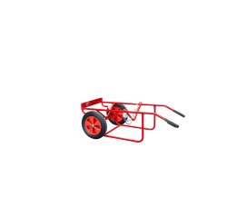 Diable-chantier à fût 220 L 750 x 500 x 1290 mm roue caoutchouc