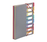 Trieur extensible à soufflets 8 compartiments – A4 – Viquel Rainbow Touch