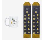 Kit Taza + Calcetines "Papá eres la caña" talla 42-46
