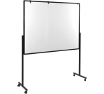 Tableau multi-usages XL PREMIUM - Tableau blanc / Feutrine bleu - Legamaster
