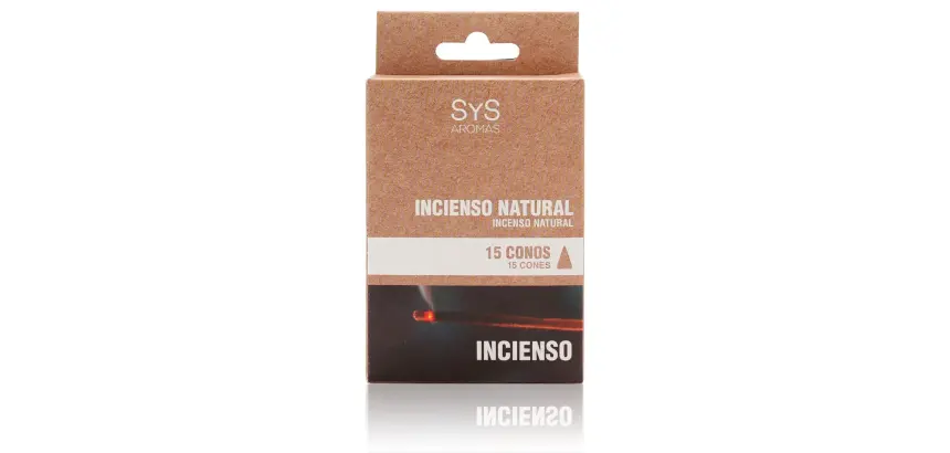 Incienso Natural Incienso 15 Conos SYS Aromas