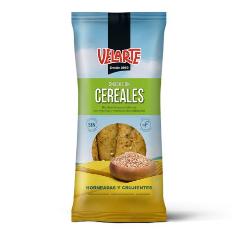 Palitos de cereales 60 g Verlarte - Paquete de 18 unidades