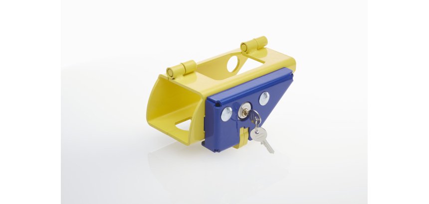 Antivol remorque avec cadenas "caréné"