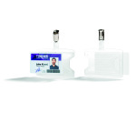 Porte-badge reXycle® pour 1 carte de sécurité avec clip - Boîte de 25