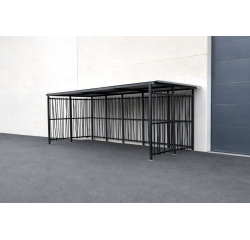 Abri ouvert 2 x 5 m Modèle bambou