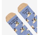 Kit Taza + Calcetines "Hoy puede ser un gran día, but first, cafecito" Talla 36-41