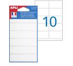 Etiquette multi-usage, 19 x 38 mm, blanc