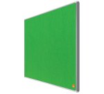 Tablero de anuncios de fieltro de formato panorámico Nobo Impression Pro de 710x400 mm