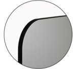 Elément de départ émaillé blanc 195 x 115 cm pour mur d'écriture liberté