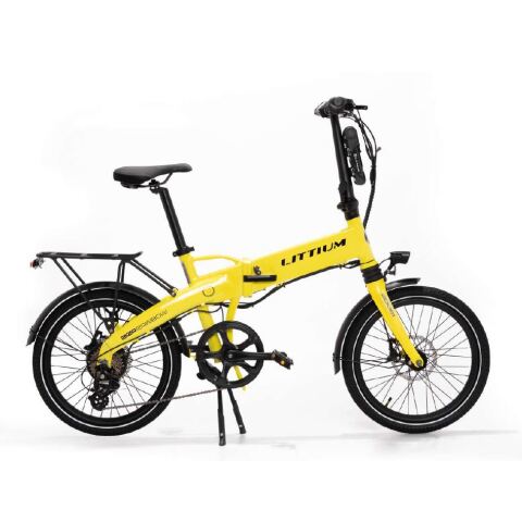 Bicicleta Eléctrica Ibiza Rainbow Yellow Stone 10,4 AH - Amarillo