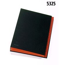 Trieur carte Extendos 25 divisions onglets alphabétiques coloris noir