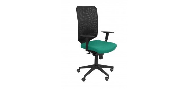 Ossa negra tapizada - Negro/verde