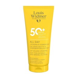 WIDMER Crème Solaire avec parfum 50+ - Sun All Day - Tube 100 ml