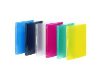 Classeur souple A4 - dos 2,5cm - proyglass - Viquel - 4 Anneaux