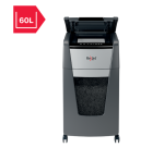 Destructeur automatique et manuel - Optimum Auto+ 225X - coupe croisée P4 - 225 feuilles - Rexel