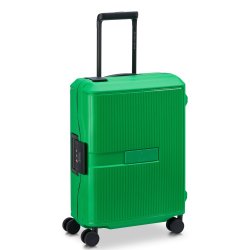 Valise cabine slim 4 doubles roues Color Block Hardside vert