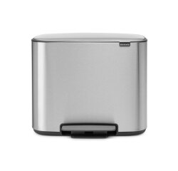 Afvalbak met pedaal BO 3x11L