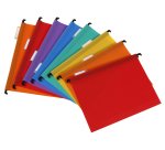 Boîte de 8 dossiers suspendus "Easycase" Rainbow Class - Viquel - 32,8 x 24  x 12 cm