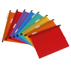 Bac de classement Viquel Rainbow Class pour dossiers suspendus - noir