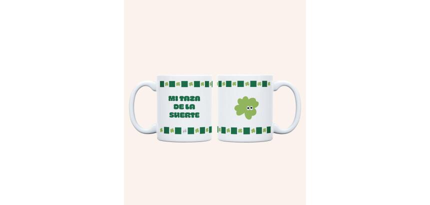 Taza "Mi taza de la suerte" 350ml, cerámica 

