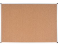 Ayda BioFusion Pizarra de corcho reciclado enmarcado en aluminio anodizado 45x60