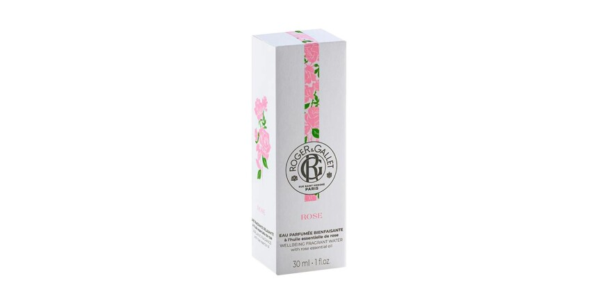 Roger & Gallet Eau parfumée Bienfaisante - Rose - Flacon 30ml