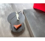 Table extérieure d'appoint VINCOU - café intense