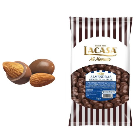 Divinos Almendras con Chocolate 1 kg Lacasa