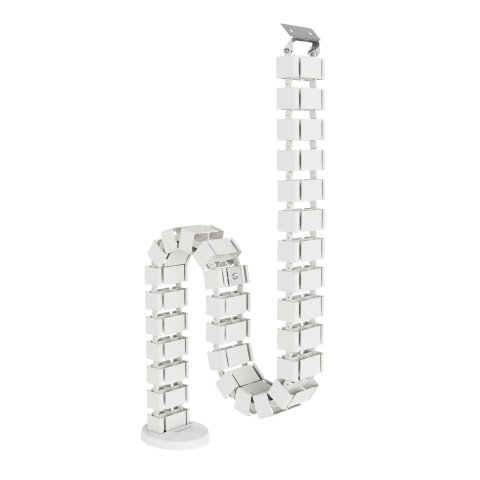 Vértebra Organización Cables Extensible - Blanco