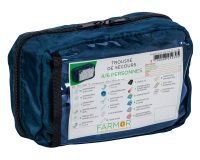 Trousse de secours Multirisques 4/6 personnes en tissu bleu