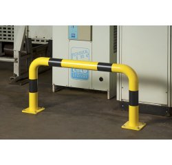 Barrières de protection droite HT 60  x L60 cm - Long. hors tout 69 cm Tube Ø 89 x 3,2 mm d'épaisseur