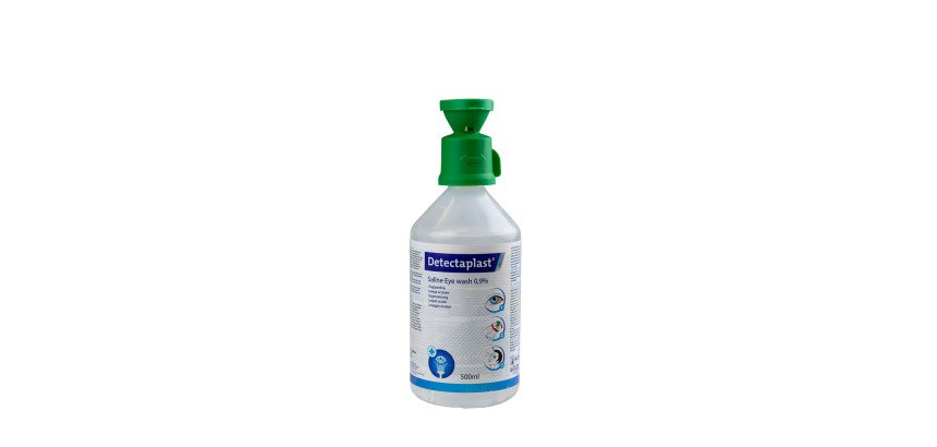 Flacon de 500 ml de solution oculaire stérile