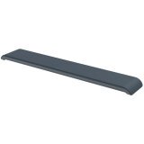 Reposamuñecas para teclado ajustable Leitz Ergo, gris oscuro