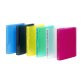 Classeur 4 anneaux plastifié Propyglass Viquel - dos 3,5 cm - couleurs translucides assorties