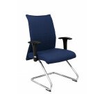 Sillón Albacete confidente patín tapizado