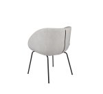 Chaise JULA, pieds métal noirs