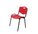Lot de 4 chaises de réunion ROBLEDO PVC