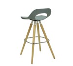 Taburete Arcas azul.