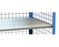 Plateau bois mélaminé 19 mm 1200 x 800 mm pour servantes multi-niveaux